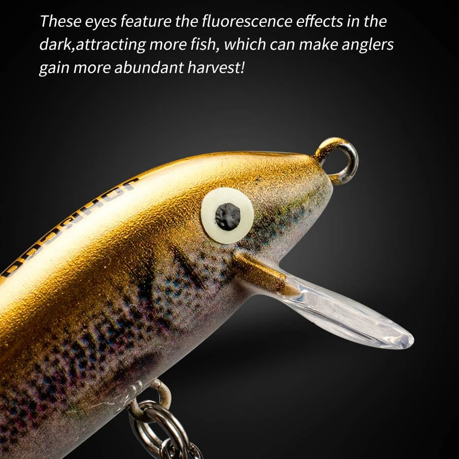 Mini cebo Minnow de 7cm y 7,5g, Wobblers de hundimiento para señuelo de pesca, cebo Artificial, señuelos de trucha de pez falso - imagen 3