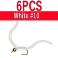 6pcs white