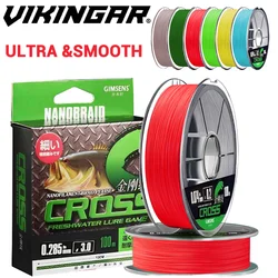 Hilo de Pesca Extreme Thin & Micro de 4 Tejidos, 100m - Multifilamento Ultrasuave para Pesca en Agua Dulce y Salada