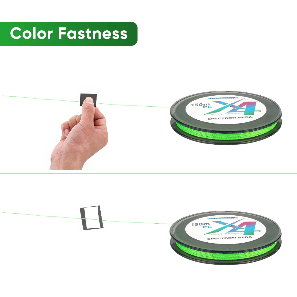 DNDYUJU-sedal de pesca trenzado, hilo de 4 hebras, 150M, multifilamento japonés, suave para pesca de carpa - imagen 4