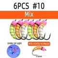 6pcs Mix 10