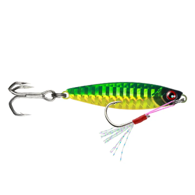 Trick Rock lápiz señuelo de pesca tiro largo 7g 10g 15g 20g Jigbait señuelos artificiales revestimiento láser cebos de Metal - imagen 4