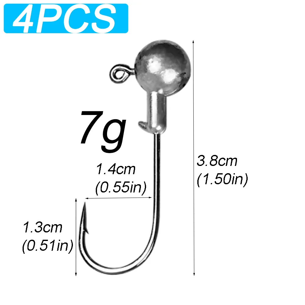 4PCS 7g