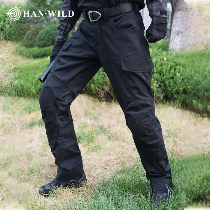 Pantalones de senderismo Softair para hombre, pantalones de escalada, pantalones tácticos, pantalones de combate, resistentes al desgaste, ropa de caza para acampar Airsoft al aire libre - imagen 4