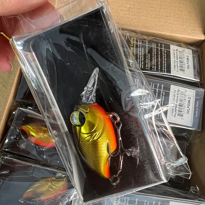 OBSESSION WLF006 43mm 8,8g señuelo de pesca Crankbait Artificial duro CrankBait Bass Fishing Wobbler Japón Topwater Minnow señuelos - imagen 3