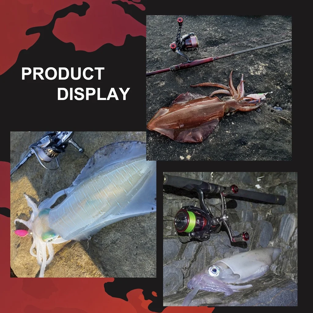 Gomexus-mango de pesca de aleación de titanio, 98mm, carretes de pesca giratorios Shimano Stella Vanford Sephia, MDY-T20 - imagen 4