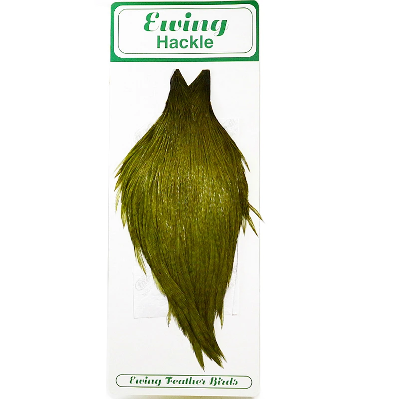 Venta de agente capa de mosca seca para atar moscas, 5 colores opcionales, capa de gallo Hackle, tamaños de amplio rango, plumas para atar moscas para uso todo propósito - imagen 5