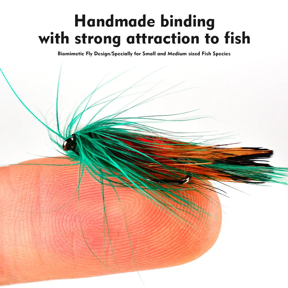 32 unids/caja diseño impermeable Señuelos de Pesca de insectos cebo duro cebos de pesca de insectos artificiales con caja anzuelo afilado pesca de lubina de carpa - imagen 5