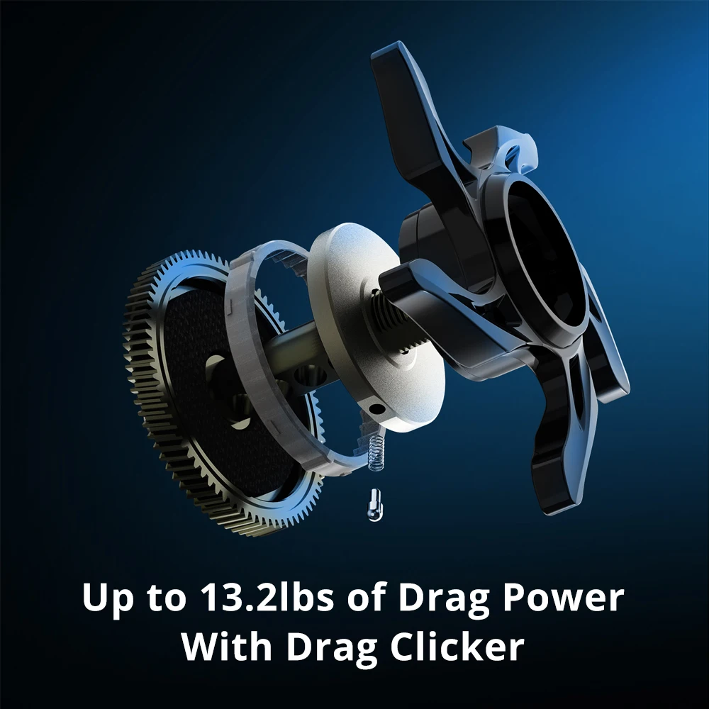 KastKing-carrete de pesca de alta velocidad, accesorio con estructura de magnesio Kestrel Elite, sistema de finura, Baitcasting, arrastre máximo de 6KG, 11BB + 1RB 8,4: 1 - imagen 5