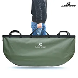 Bolsa de pesaje para peces, resistente al agua, de gran capacidad, resistente al desgaste, bolsa de aterrizaje, accesorios de pesca para protección de peces