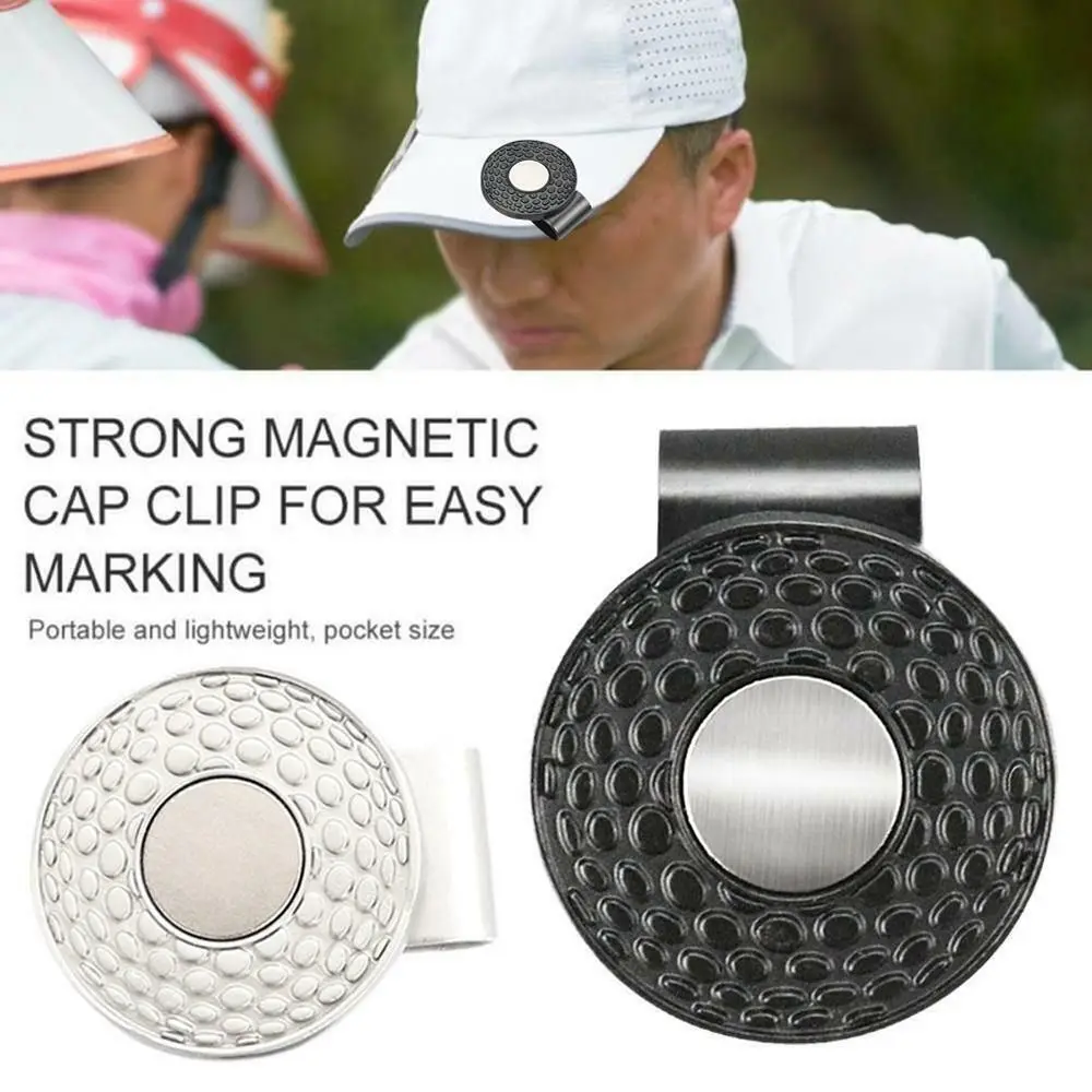 Clip magnético para sombrero de Golf, accesorios deportivos de Metal, marcador para sombrero, marcador de pelota de 25mm, Clip marcador para pelota de Golf, deportes al aire libre - imagen 3