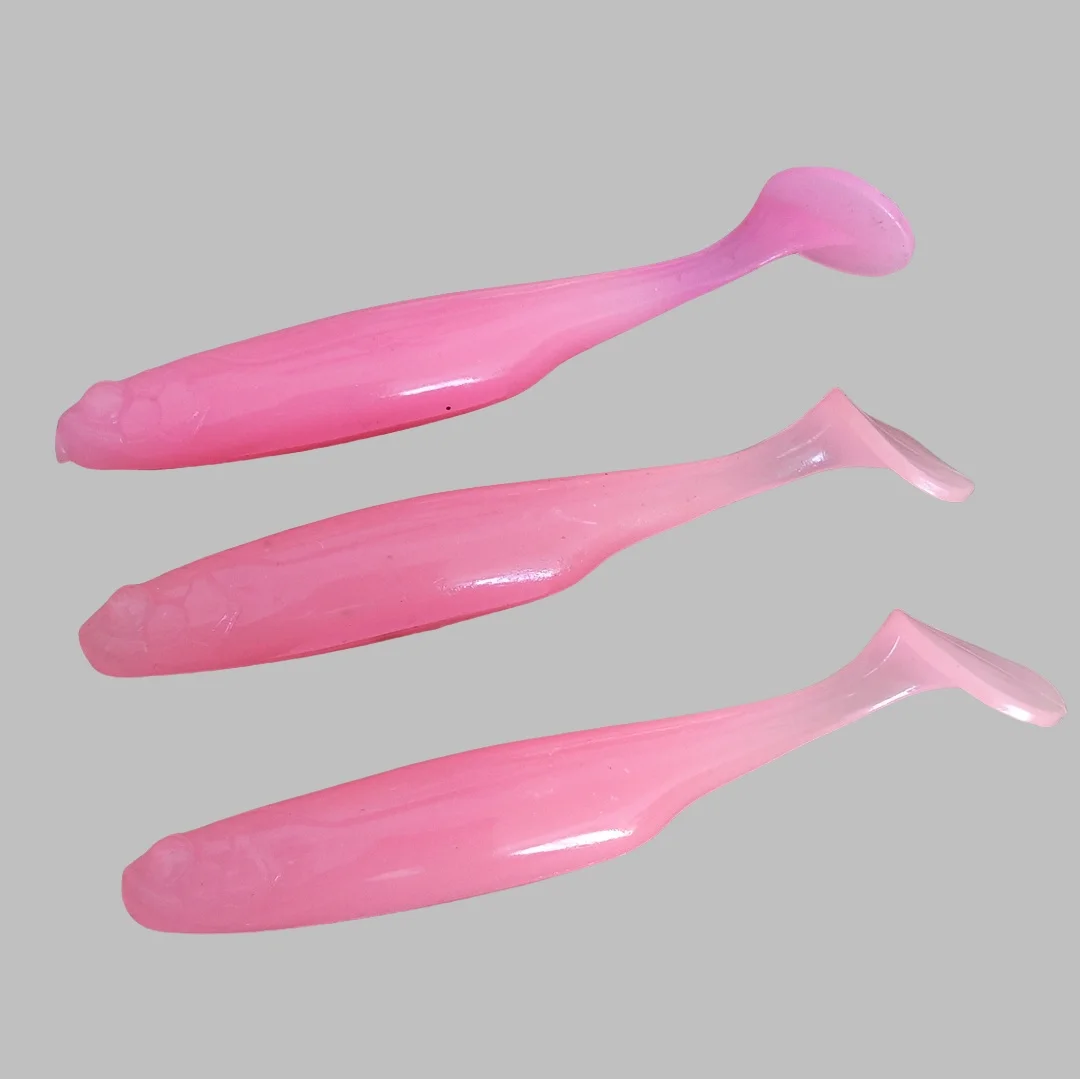 21 Uds 13cm 18g Shad Walleye señuelo suave cebo de natación señuelo Artificial suave agua dulce Snook Pike Muskie Señuelos de Pesca - imagen 3