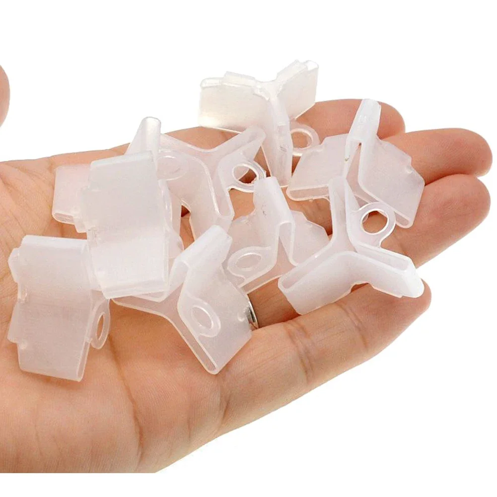 50 Uds. Protector ligero y duradero para agudos, accesorios de cubierta de gancho, tapas, mangas con ranuras, herramienta de seguridad para pesca - imagen 3