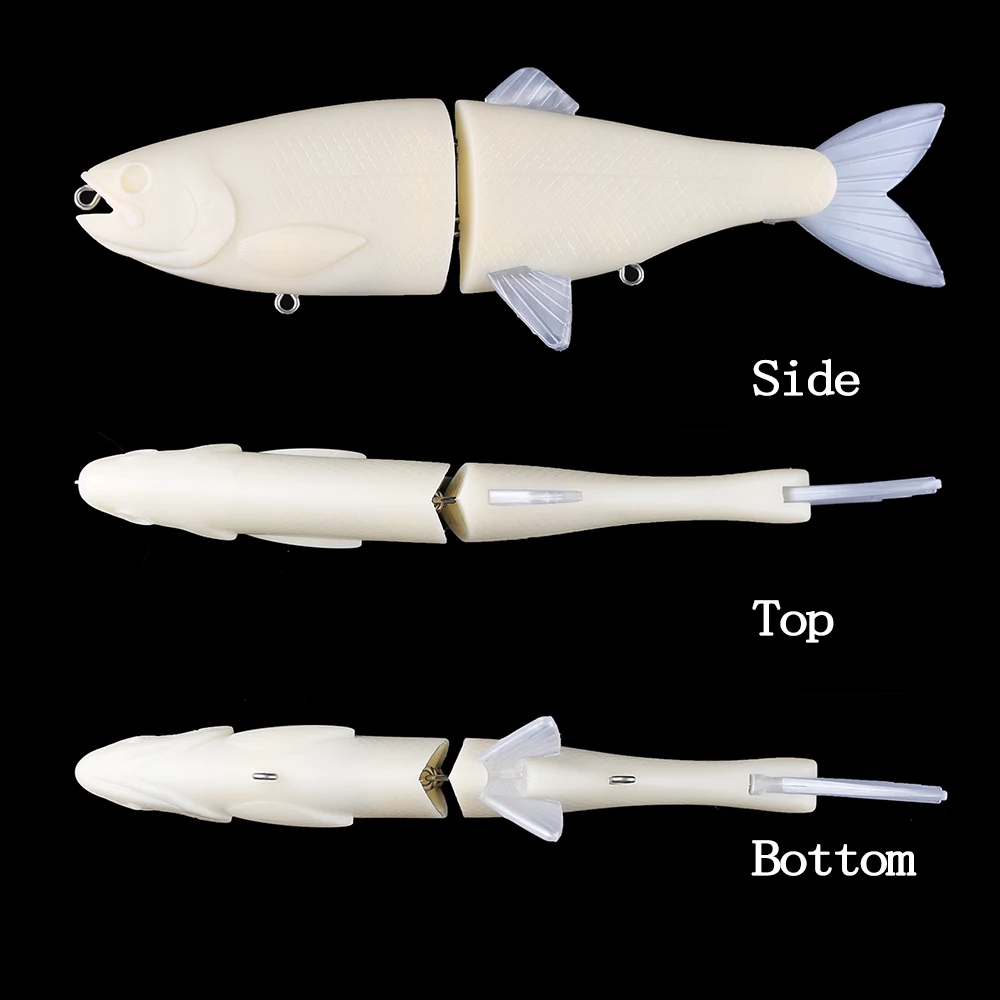 Chan'sHuang-Cebo en blanco sin pintar, 3 piezas, 20cm, 81g, señuelo de pesca Artificial - imagen 2