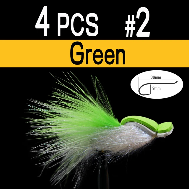 4pcs Green