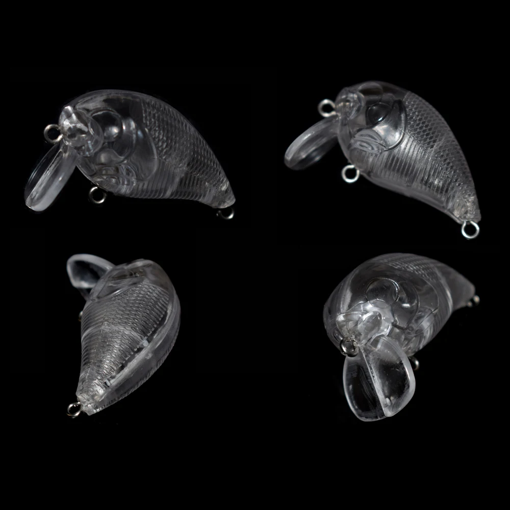 Mini Crankbait sin pintar flotante – Señuelo para personalizar - imagen 3