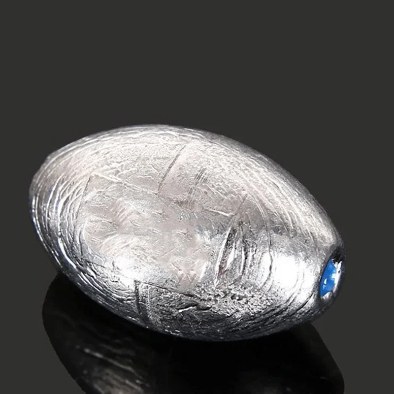 Juego de 1/5/10 Uds. De plomo para pesca, plomo en forma de oliva, plomo con núcleo de plástico, cebo hueco redondo, aparejos de pesca