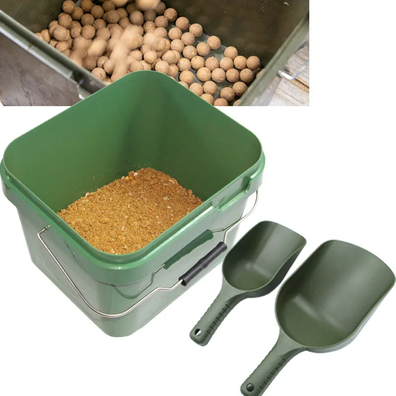 Cuchara de lanzamiento de cebo, herramienta de pesca de carpa para alimentar, señuelo de pesca de carpa Bonito, pala de fundición, accesorios de pesca - imagen 4