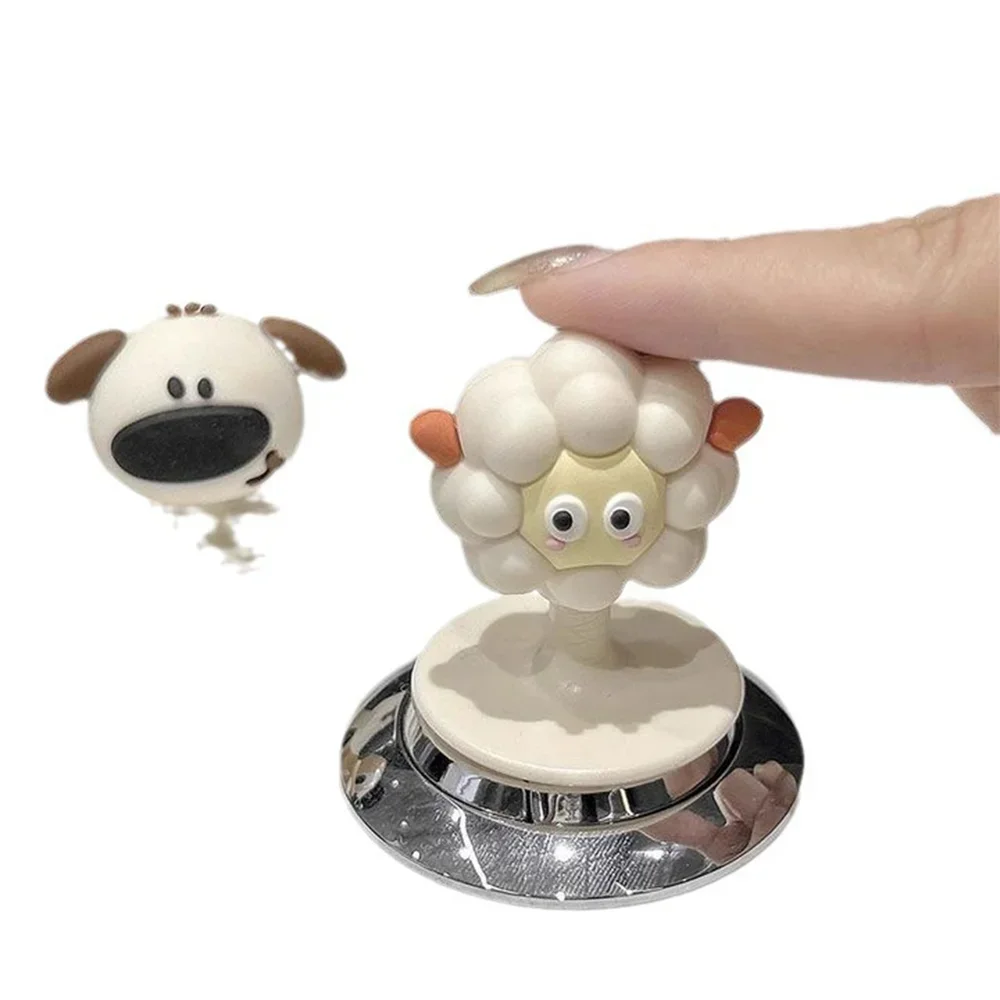 Draagbaar Mooi Cartoon Toilethefapparaat Vermijd Het Aanraken Van Toiletdeksel Handvat Wc-Accessoires Anti Vuil, Geen Ponsen Nodig - imagen 5