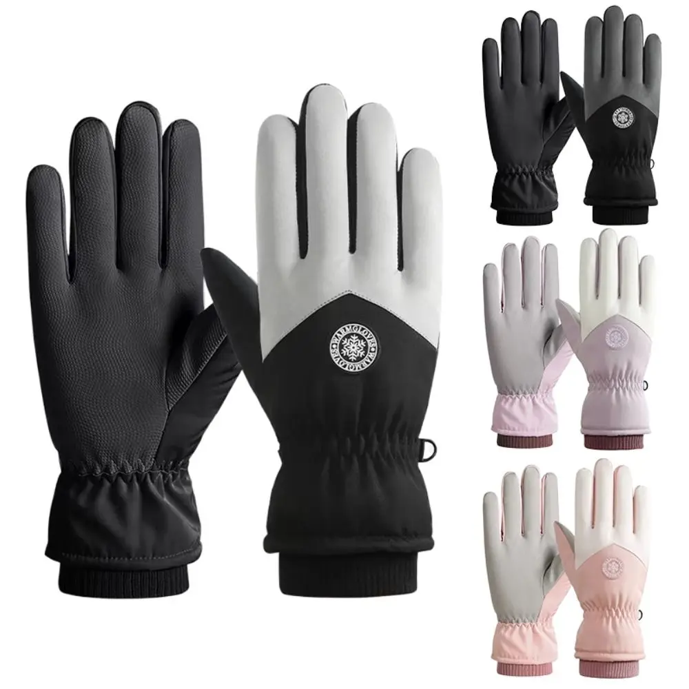 Nuevos guantes de esquí cálidos con pantalla táctil para invierno, manoplas antideslizantes a prueba de viento para deportes al aire libre, guantes gruesos para Snowboard y ciclismo - imagen 2