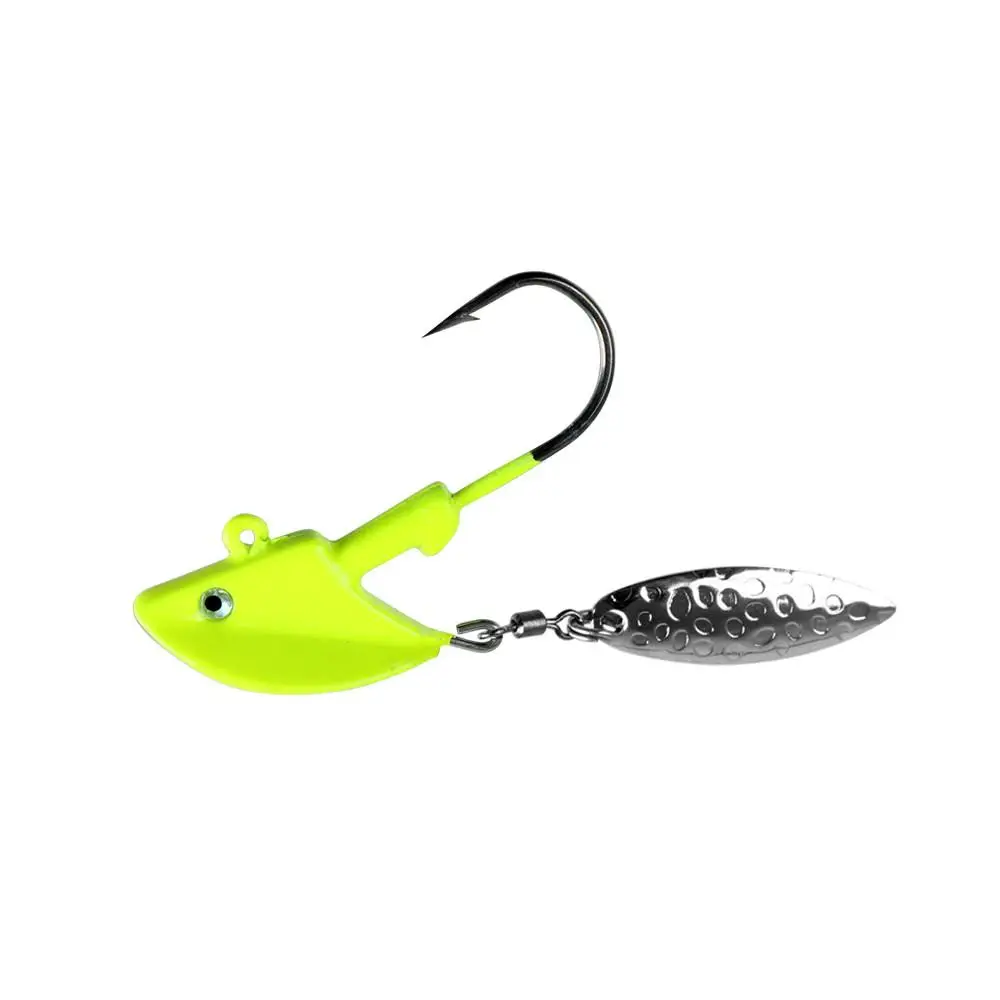 Anzuelo con cabeza de plomo para pesca, anzuelo de mar de 5g/8g/12g con lentejuelas de cuchara - imagen 4