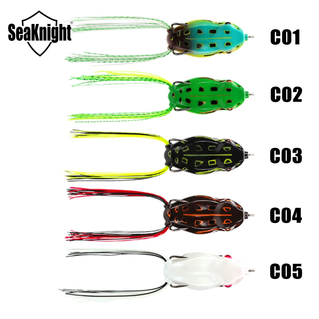 SeaKnight-señuelo de pesca flotante SK403, 6,5g, 45mm, cebos blandos, 1 unidad por lote - imagen 4
