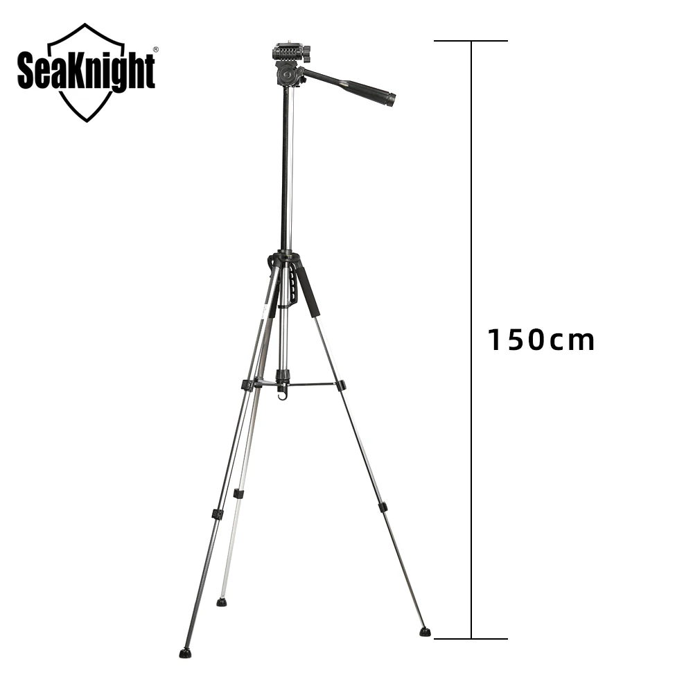 Seaknight-trípode para luz de pesca nocturna, soporte para teléfono con Cañón Láser, faro de xenón, soporte para cámara, 2024 - imagen 2