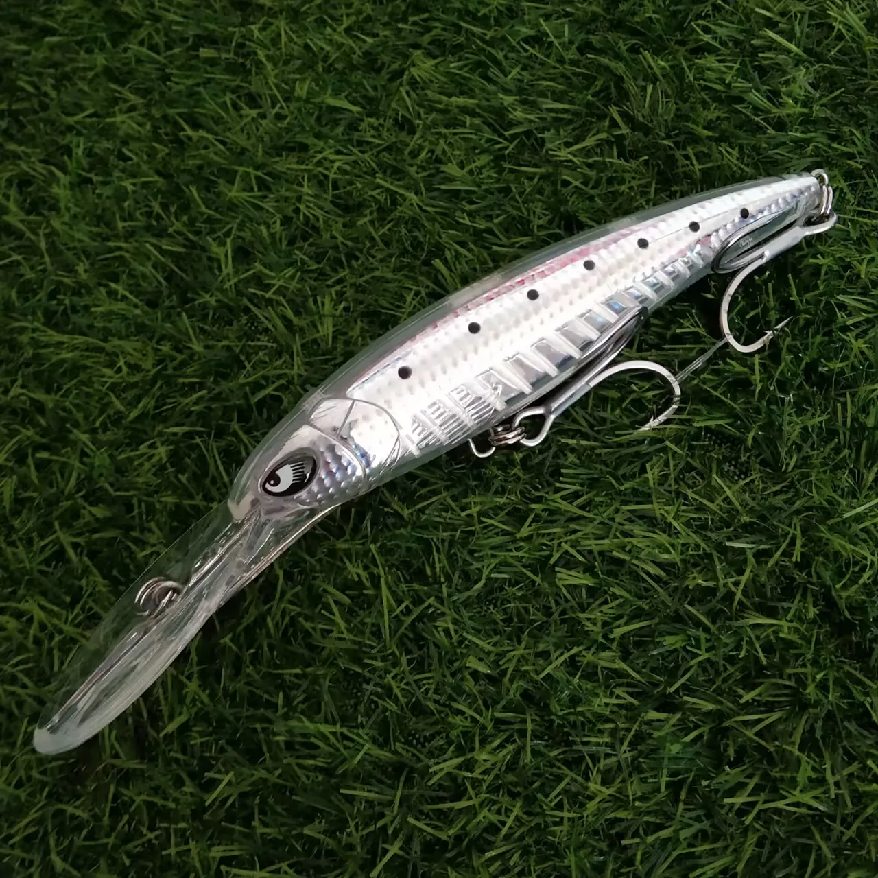1 unidad de 14cm, 47g, 18cm, 94g, señuelo de Pesca, señuelo de arrastre, pececillo isca, Wobblers artificiales, aparejos de Pesca, carpa, Lucio, Walleye, cebo de Pesca de mar