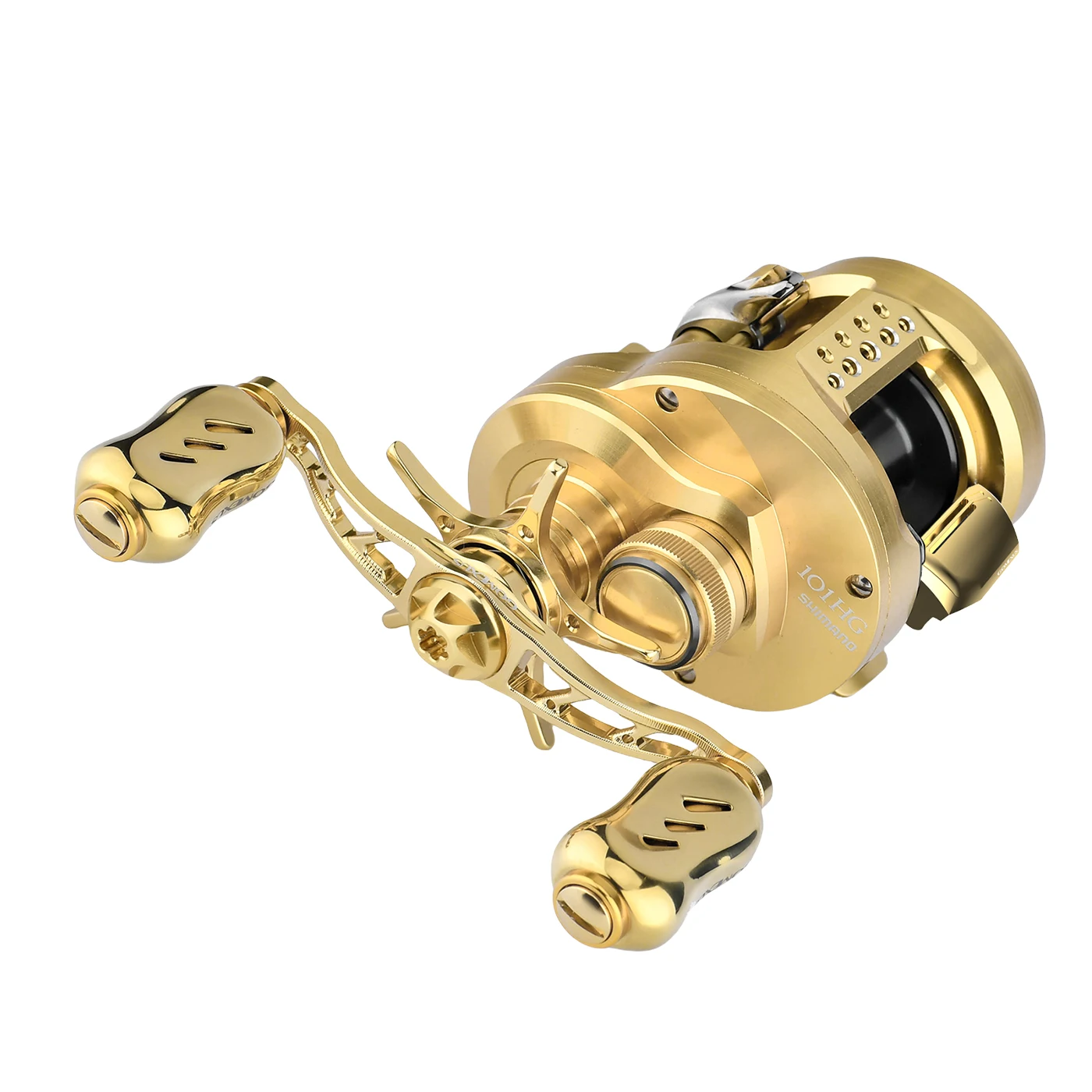 Gomexus Barra de pulgar con embrague – Carrete baitcast - imagen 3