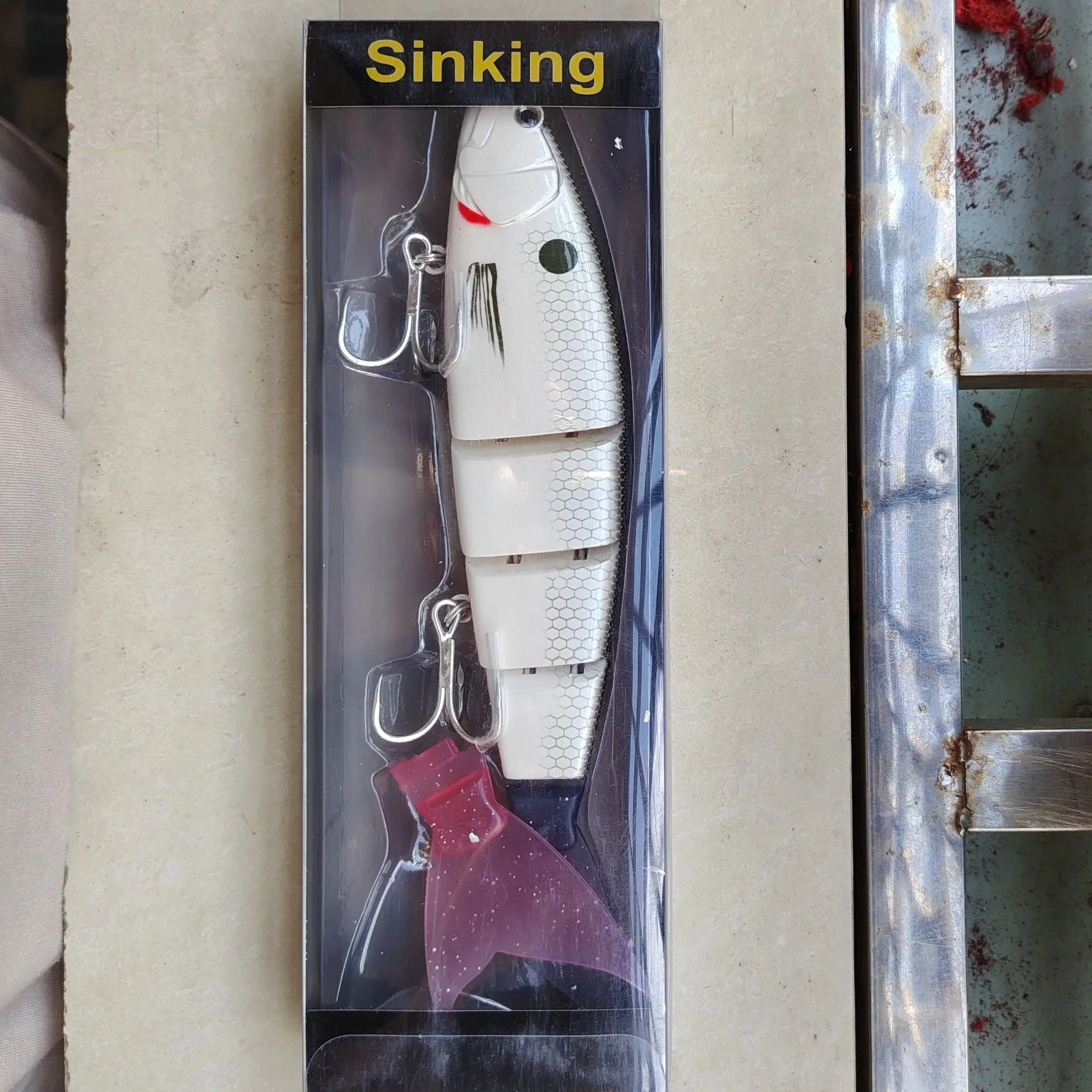 Señuelo Swimbait articulado, cebo gigante para sábalo, 23cm, 105g, para lubina grande, bagre, musclado, dorado, Lucio duro, cebo deslizante - imagen 2