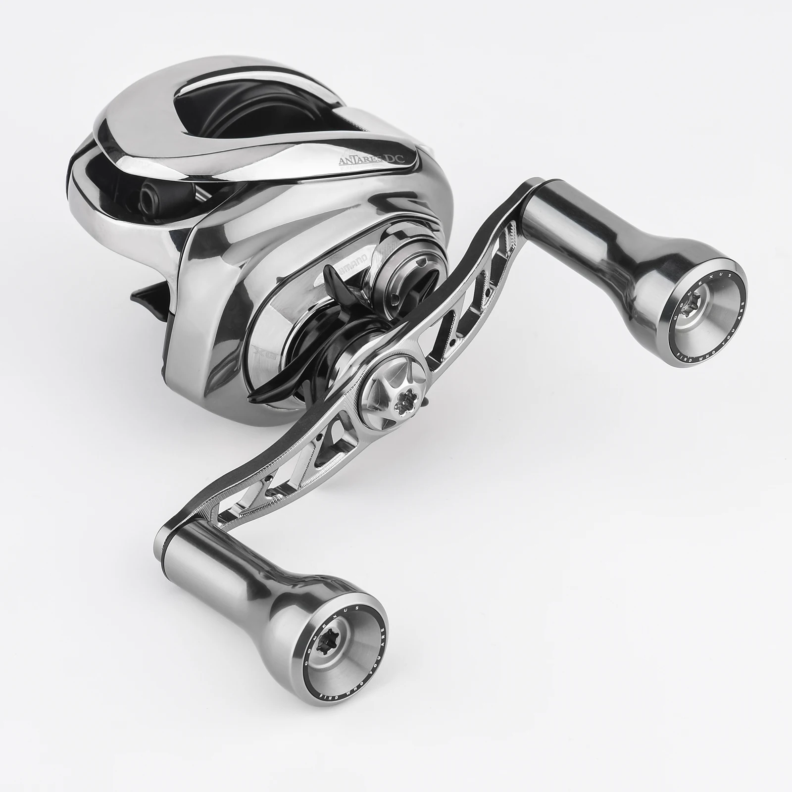 Perilla de encendido Gomexus para Shimano Curado Antares Metanium Bantam Daiwa Tatula Steez Zillion Tuning Baitcaster carrete de aluminio 24mm - imagen 5