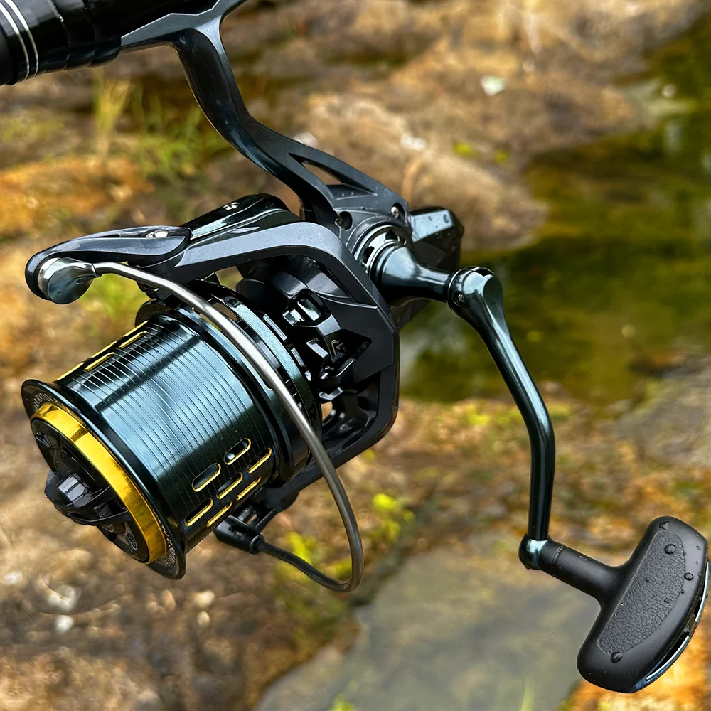 Carrete de pesca Baitcasting serie 9000/12000/14000 de alta intensidad, juego grande, rueda de surf de viaje de 20KG para aparejos de pesca de mar/barco - imagen 2