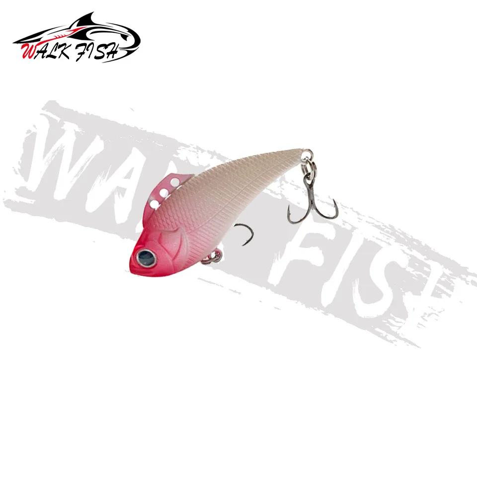 WALK FISH Señuelos de Pesca VIB, cebos duros artificiales con vibración que se hunde, 40mm, 4g, Crankbaits, aparejos de pesca de sal helada de invierno, Wobblers - imagen 3