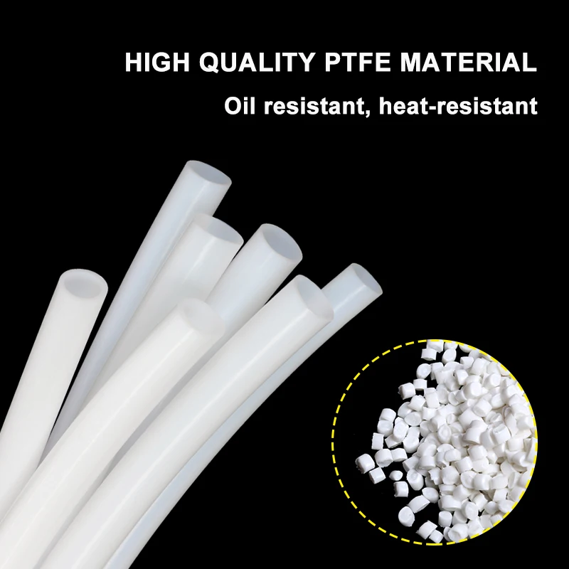 Tubo PTFE para Impresora 3D – Conexión J-Head Alta Temperatura - imagen 3