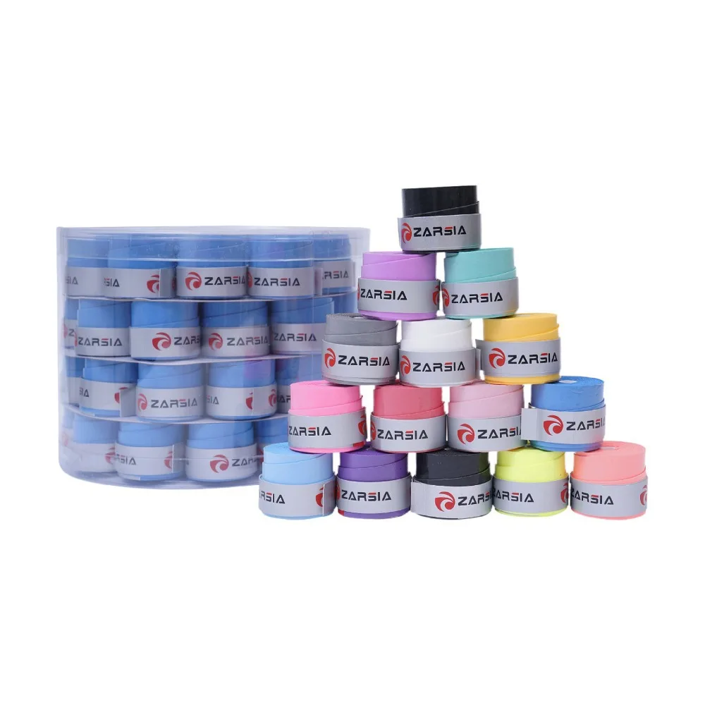 Banda para el sudor antideslizante para tenis con absorción de impacto, banda antideslizante para Overgrips de bádminton, antideslizante de 0,6mm - imagen 4