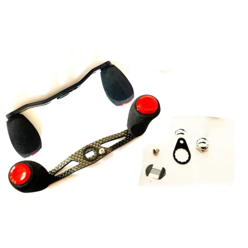Carrete de pesca Baitcasting de fibra de carbono, mango de carrete de pesca, perilla Eva para carrete, accesorios para peces Diy, herramienta de señuelo - imagen 2