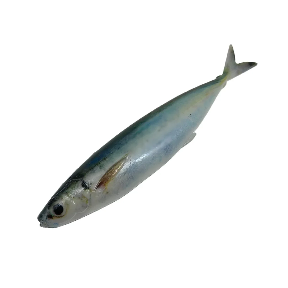 Señuelo de pintura de peces vivos 3D, 14,5 cm, 33g, cebo de pesca suave, tijera, cola de pez para pez mandarín, atún, lubina, pesca en el mar - imagen 3