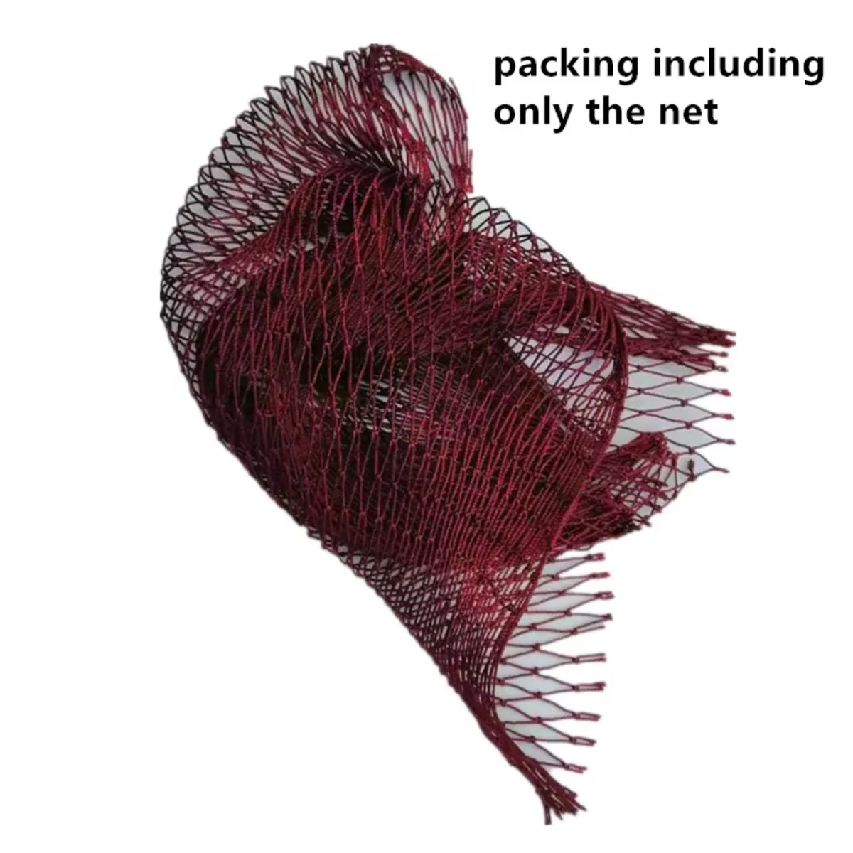 Red de pesca semiacabada, accesorios de red de arrastre, herramienta de red de barrage, red de cría, vallas para el hogar, red de aislamiento de hielo, equipo de pesca - imagen 2