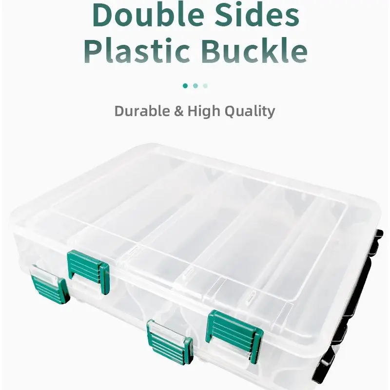 Caja de pesca HISTAR portaequipamiento con rejilla y compartimentos ajustables - imagen 5