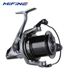 MIFINE CAVALIER Carrete de carpa – Gran formato para pesca intensiva