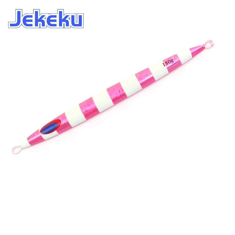 Señuelo cuchara jigging lento 100g de mar JekeKu con anzuelo - imagen 3