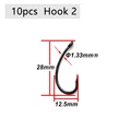 10pcs Hook 2