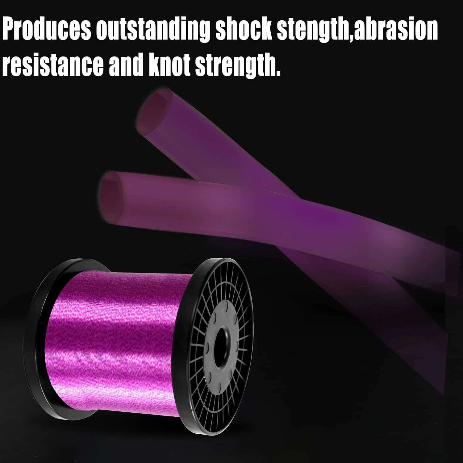 Línea de Pesca manchada Invisible, monofilamento Invisible biónico púrpura de 3-36LB, línea recubierta de fluorocarbono moteado de nailon, Pesca de 3000M - imagen 4