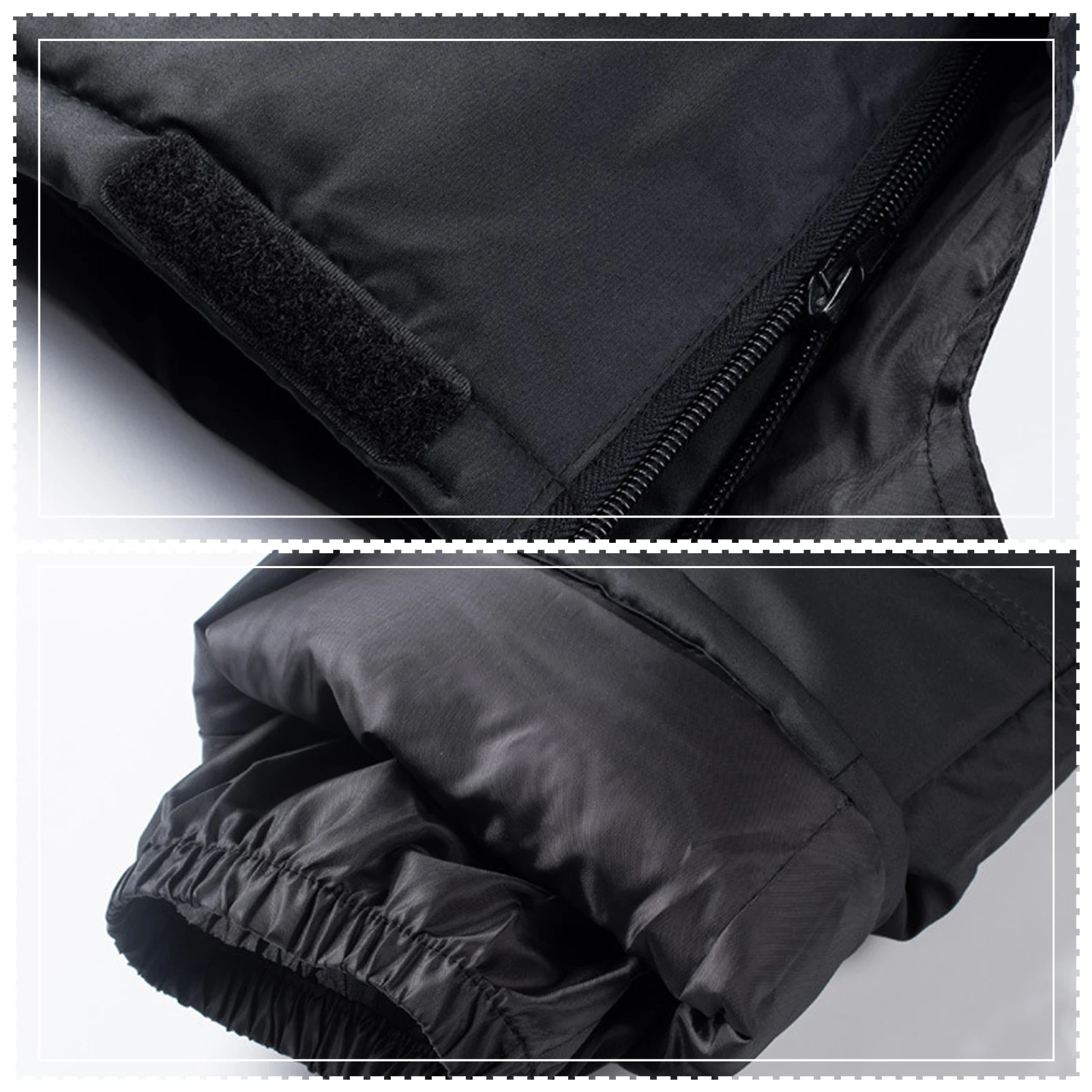 Traje de nieve impermeable de 2 piezas infantil con chaqueta y pantalón con capucha - imagen 4