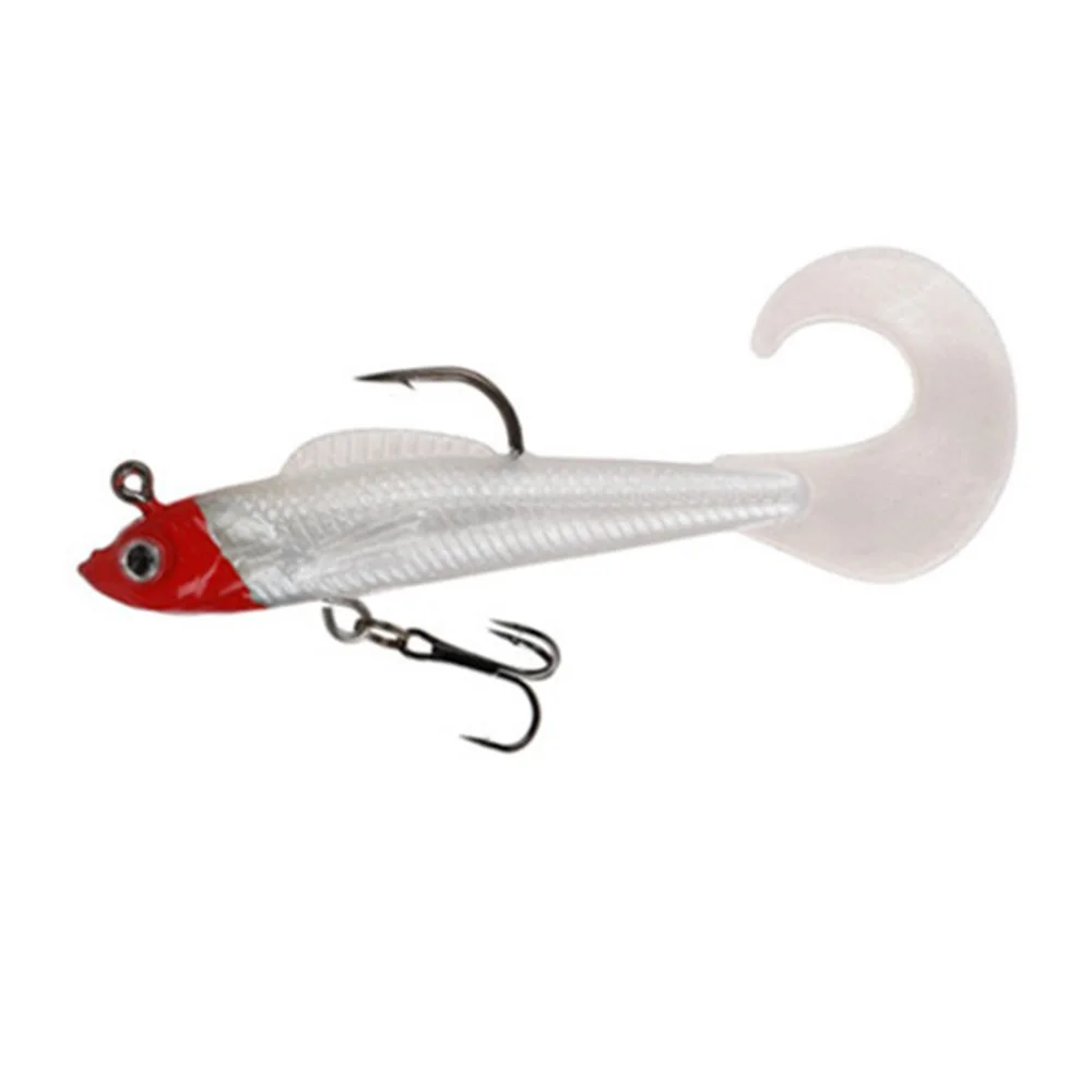 6 uds 9g cebo Artificial señuelos de silicona para suministros de pesca nuevos Wobblers señuelo suave Wobbler herramientas productos entretenimiento deportivo - imagen 5