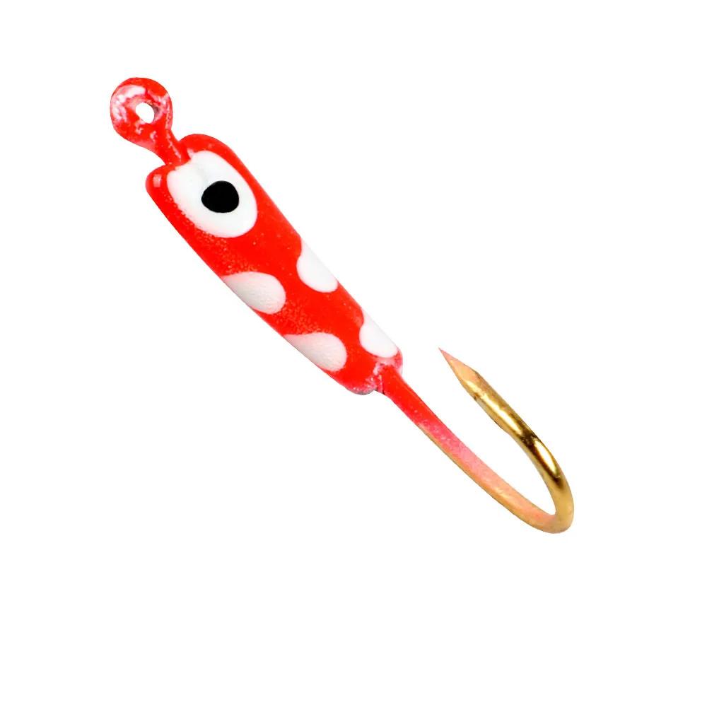 Anzuelos Jig Head Testar – Cabeza de plantilla para vinilo pesca hielo