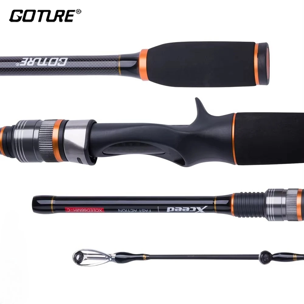 Goture XCEED – Caña viaje ultraligera carbono 30T acción rápida