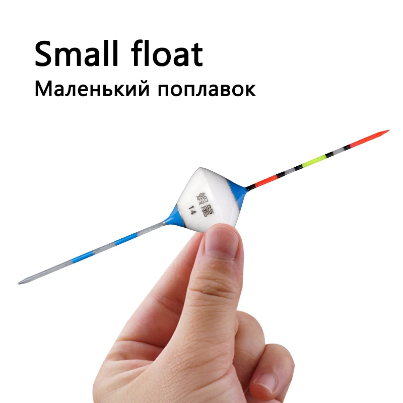 Flotador Nano con tubo boya – Sensible para pesca en hielo y somero