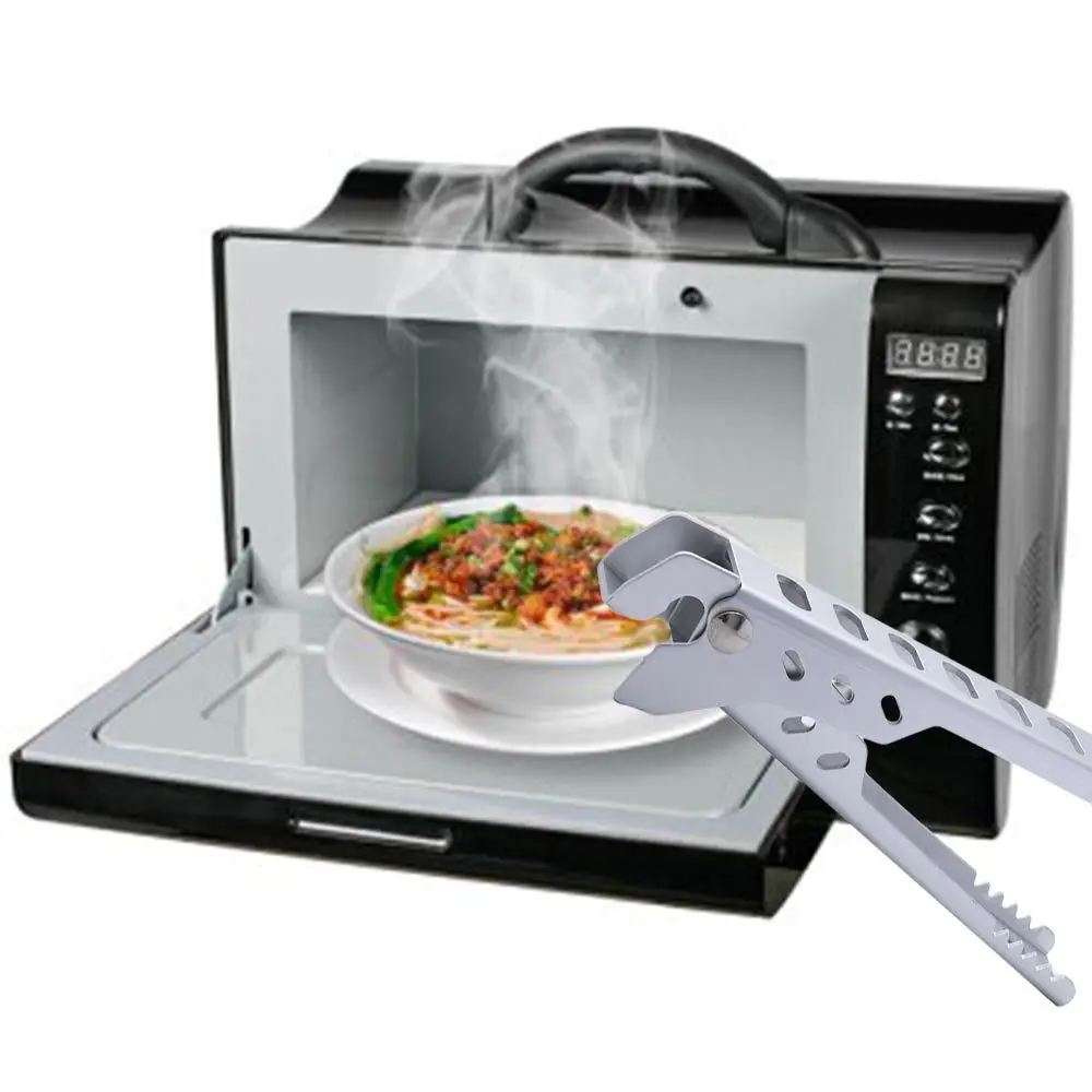 Vajilla, utensilios de cocina para barbacoa, utensilios de Picnic, olla para acampar, sartén, sartén, tazón, pinza, abrazadera antiescaldaduras, Clip de soporte - imagen 5