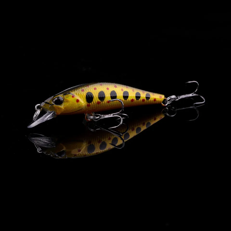 WALK FISH 1 Uds Mini pececillo hundido 55mm 3,5g nuevas Señuelos de Pesca señuelo duro profesional lápiz Wobbler Crankbait Bass Pike cebos - imagen 5